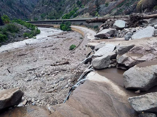 Mudslides, Worsened By Last Year's Wildfires, Shut Down A Vital Colorado Highway