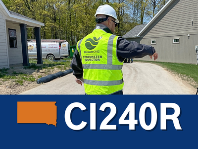 Qualified Compliance Inspector of Stormwater (QCIS) Recert - South Dakota