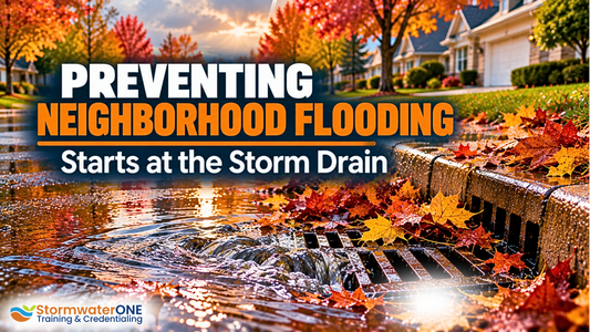 Preventing Neighborhood Flooding Starts at the Storm Drain: Simple Ways Communities Can Help