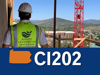 Qualified Compliance Inspector of Stormwater (QCIS) - Pennsylvania