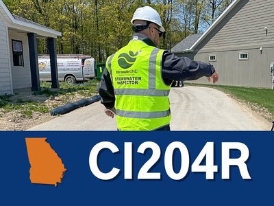 Qualified Compliance Inspector of Stormwater (QCIS) Recert - Georgia