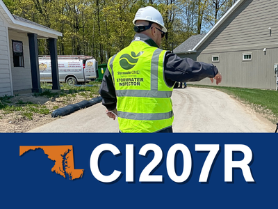 Qualified Compliance Inspector of Stormwater (QCIS) Recert - Maryland
