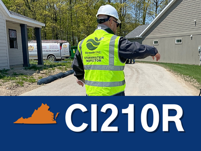 Qualified Compliance Inspector of Stormwater (QCIS) Recert - Virginia