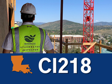 Qualified Compliance Inspector of Stormwater (QCIS) - Louisiana