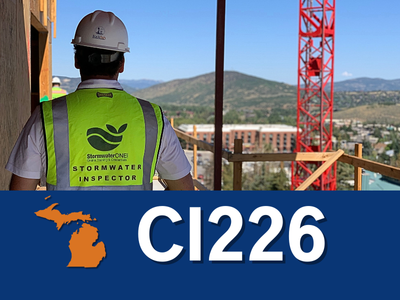 Qualified Compliance Inspector of Stormwater (QCIS) - Michigan