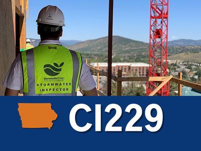 Qualified Compliance Inspector of Stormwater (QCIS) - Iowa