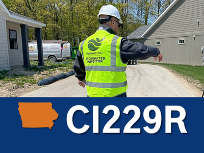 Qualified Compliance Inspector of Stormwater (QCIS) Recert - Iowa