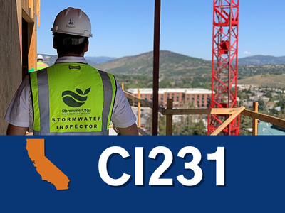 Qualified Compliance Inspector of Stormwater (QCIS) - California