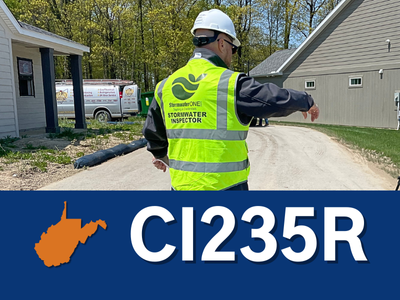Qualified Compliance Inspector of Stormwater (QCIS) Recert - West Virginia