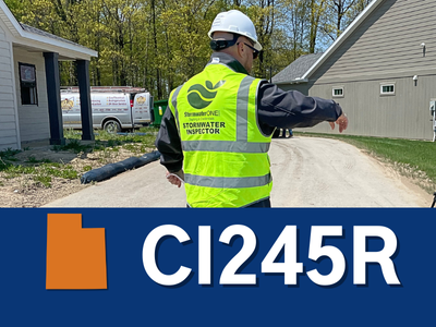 Qualified Compliance Inspector of Stormwater (QCIS) Recert - Utah
